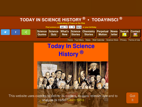 'todayinsci.com' screenshot