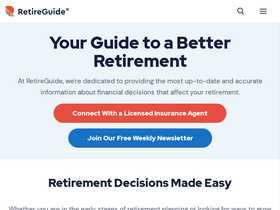 'retireguide.com' screenshot