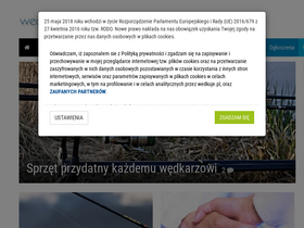 'wedkuje.pl' screenshot