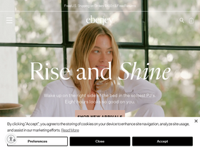 'eberjey.com' screenshot
