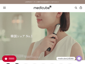 'themedicube.jp' screenshot