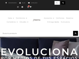 'aristas.co' screenshot