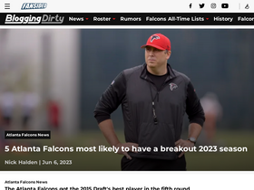 'bloggingdirty.com' screenshot