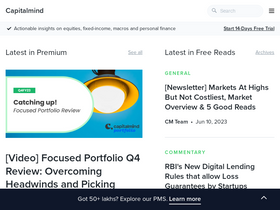 'capitalmind.in' screenshot
