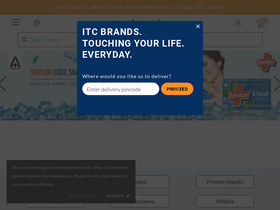 'itcstore.in' screenshot