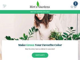 'hirts.com' screenshot