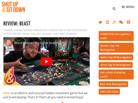 'shutupandsitdown.com' screenshot