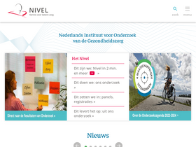 'nivel.nl' screenshot