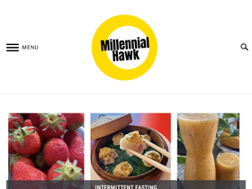 'millennialhawk.com' screenshot