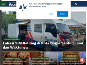 'bogor-kita.com' screenshot