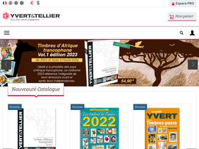 'yvert.com' screenshot