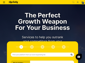 'appsally.com' screenshot