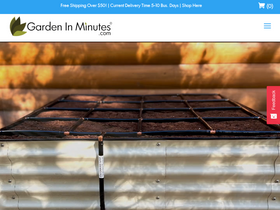 'gardeninminutes.com' screenshot