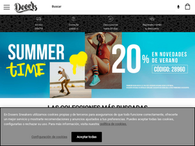 'dooerssneakers.com' screenshot