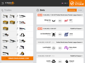 'csgolounge.com' screenshot
