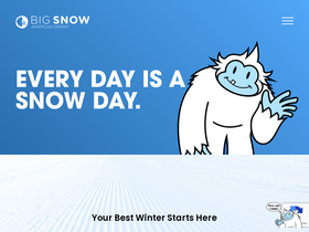 'bigsnowamericandream.com' screenshot