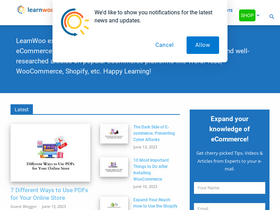 'learnwoo.com' screenshot