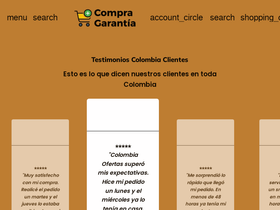 La Garantía homepage screenshot