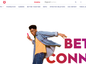 'digicelgroup.com' screenshot