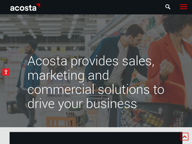 'acosta.com' screenshot