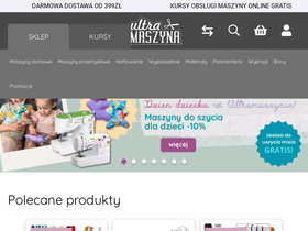 'ultramaszyna.com' screenshot