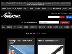'theawesomer.com' screenshot