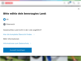 'bosch-home.at' screenshot