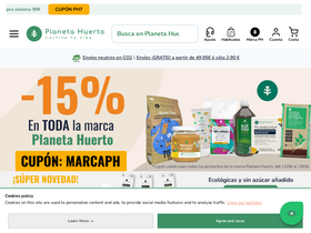 'planetahuerto.es' screenshot