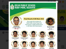 'dpskolkata.com' screenshot