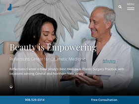 'reflectionscenter.com' screenshot