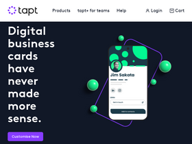 'tapt.io' screenshot