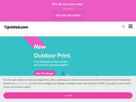 'printed.com' screenshot