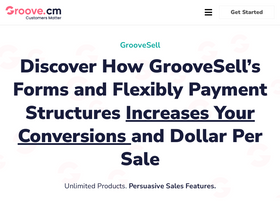 'groovesell.com' screenshot