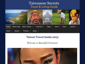 'taiwanese-secrets.com' screenshot