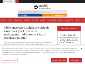 'sanitainformazione.it' screenshot