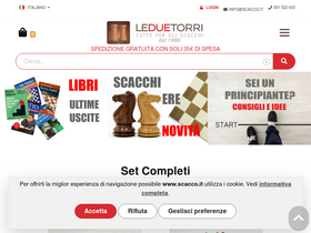 'scacco.it' screenshot