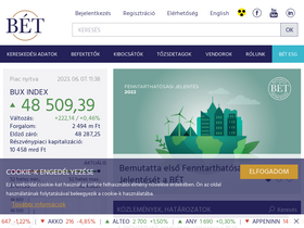 'bet.hu' screenshot