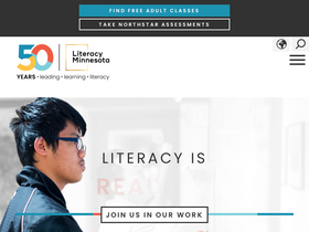 'literacymn.org' screenshot