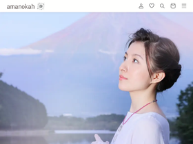 amanokah.com homepage screenshot