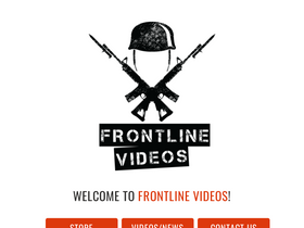 'frontlinevideos.com' screenshot