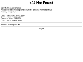 'zuijuzi.com' screenshot