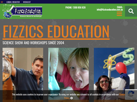 'fizzicseducation.com.au' screenshot