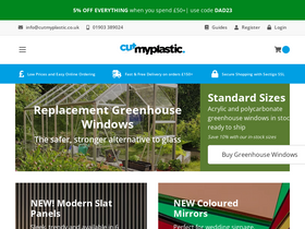 'cutmyplastic.co.uk' screenshot