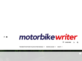 'motorbikewriter.com' screenshot