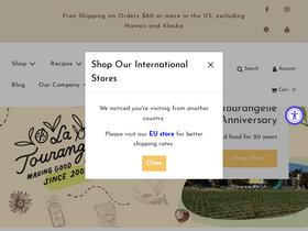 'latourangelle.com' screenshot