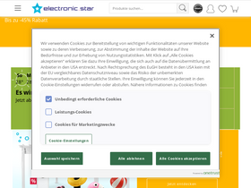 'elektronik-star.de' screenshot