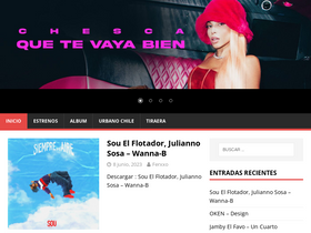 'tiraerasdereggaeton.com' screenshot