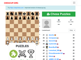 'chesscup.org' screenshot