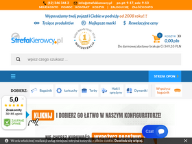 'strefakierowcy.pl' screenshot