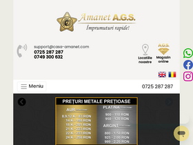 'casa-amanet.com' screenshot